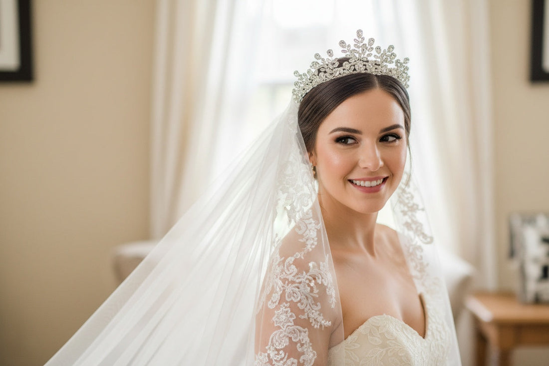 How to Style Tiaras and Veils Together: Creating a Cohesive Bridal Look